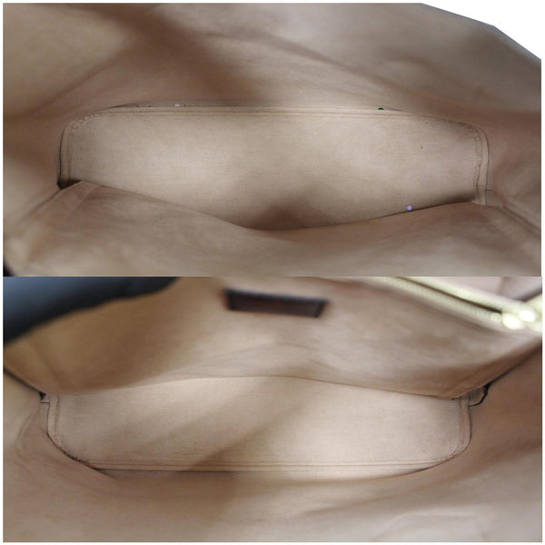 LV Kensington Damier Ebene Shoulder bag Brown - interior