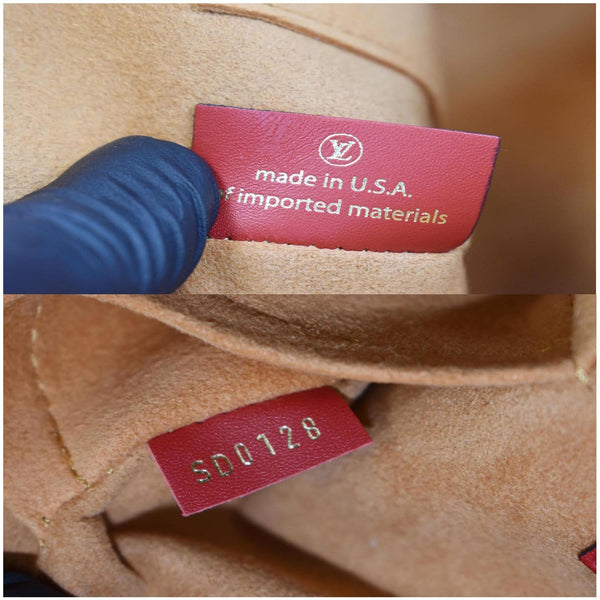 LOUIS VUITTON Tuileries Monogram Canvas Tote Shoulder Bag Brown