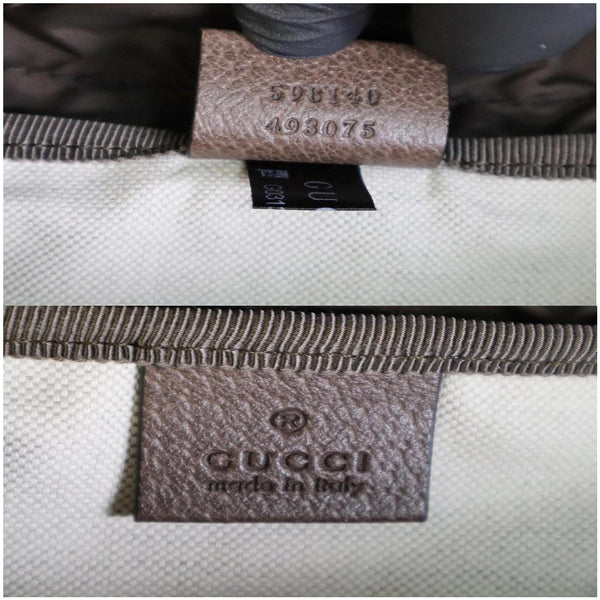 Gucci Ophidia GG Medium Supreme Canvas Backpack Bag code tags