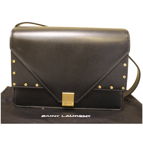 YVES SAINT LAURENT Small Margaux Leather Shoulder Bag Black - Last Call