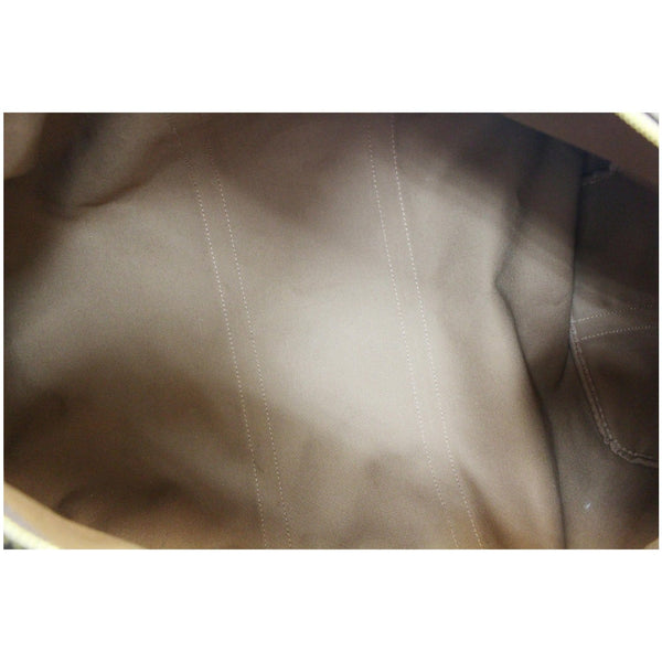 Louis Vuitton Keepall 60 Bandouliere Canvas Travel Bag interior