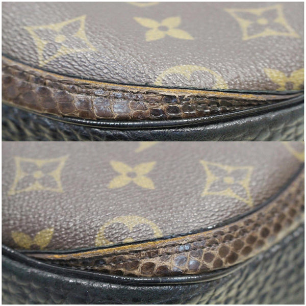 LOUIS VUITTON Oskar Waltz Monogram Canvas Shoulder Bag Brown