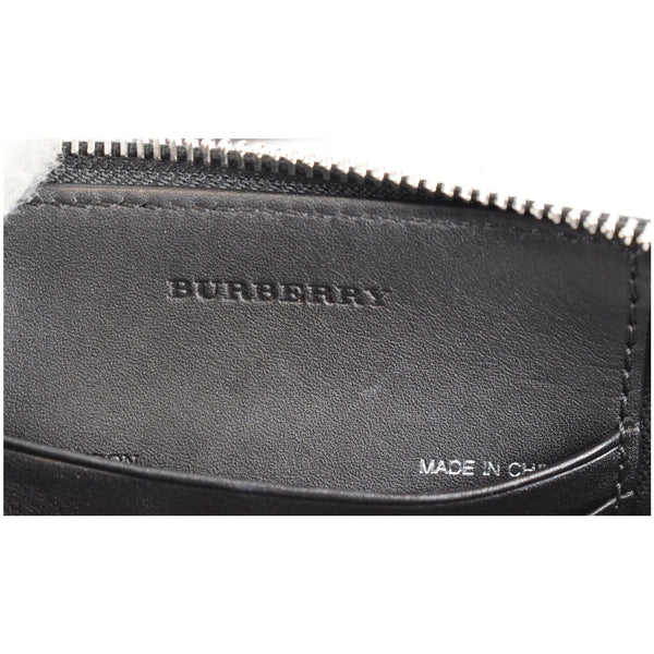 BURBERRY Peyton House Check Canvas Crossbody Bag Black