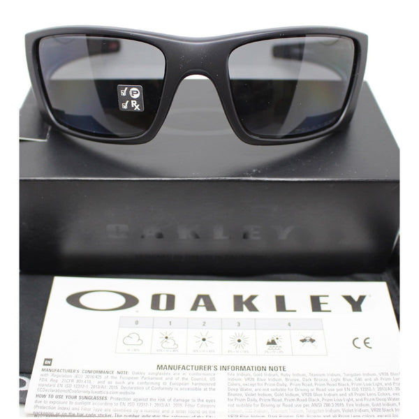 Oakley OO9096-05 Sunglasses Fuel Cell Matte Black Frame/Grey Polarized Lens
