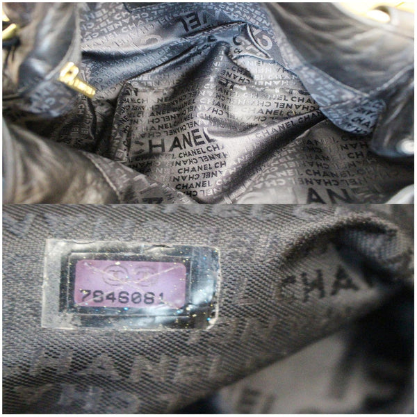 CHANEL CC Classic Small Lambskin Shoulder Bag Black