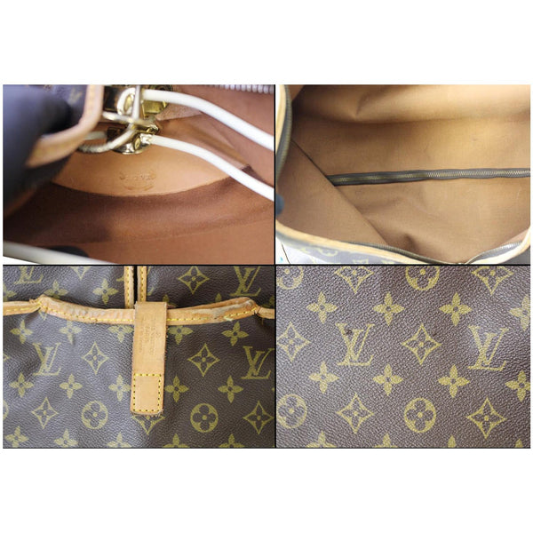 LOUIS VUITTON Monogram Canvas Garment Cover Bag Brown