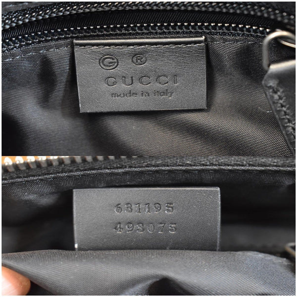 Gucci Techno Canvas Web Messenger Bag made in Italy