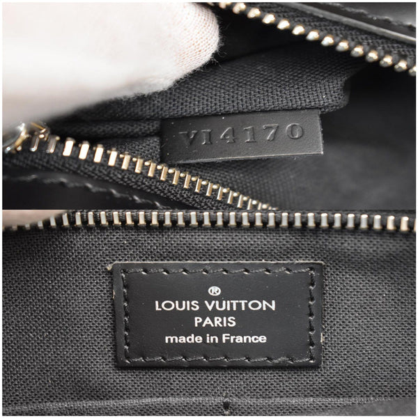 LOUIS VUITTON Thomas Damier Graphite Canvas Crossbody Messenger Bag Black