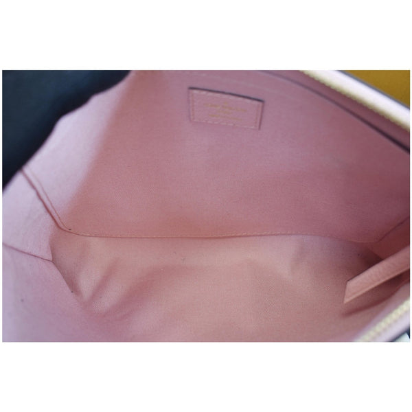 LOUIS VUITTON Daily Pouch Monogram Empreinte Leather Clutch Rose Poudre