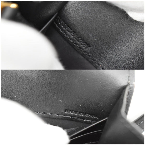 Burberry Henley Haymarket Check Canvas Wallet On Chain Bag