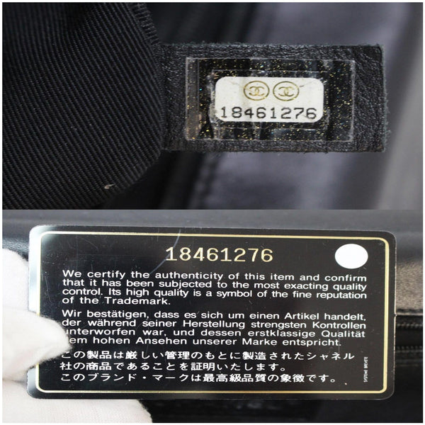 CHANEL Bi-Color Large Boy Flap Quilted Lambskin Leather Shoulder Bag Beige