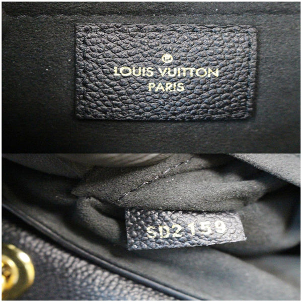 Louis Vuitton Vavin BB Monogram Empreinte Shoulder Bag logo