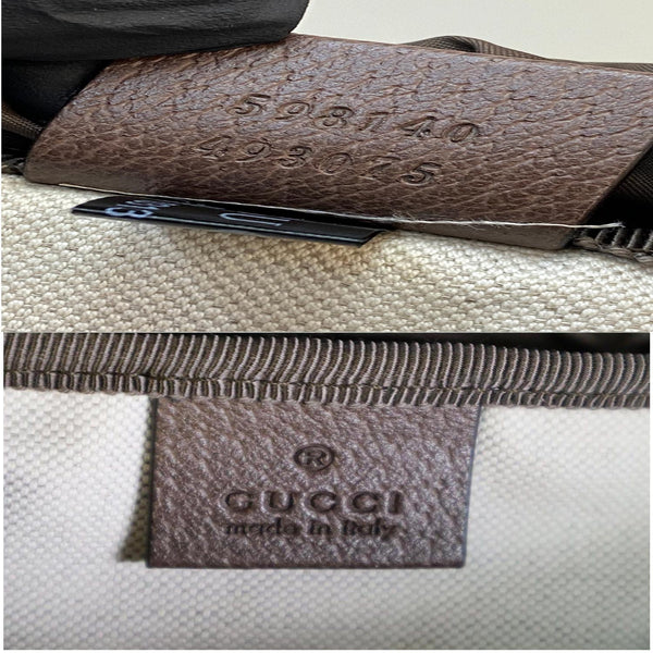 Gucci Ophidia GG Medium Supreme Canvas Backpack Bag - made in Itlay