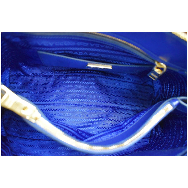 Prada Vernice BL0837 Saffiano Leather Top Handle Bag