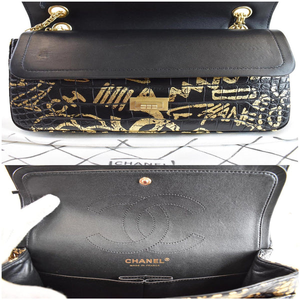 Chanel Reissue 2.55 Canvas interior shoulder Bag