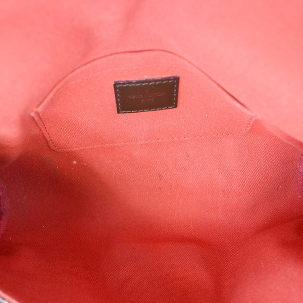 LOUIS VUITTON Favorite MM Damier Ebene Crossbody Bag Brown