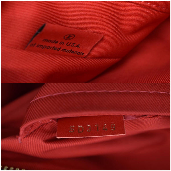 LOUIS VUITTON South Bank Besace Damier Ebene Crossbody Bag Brown