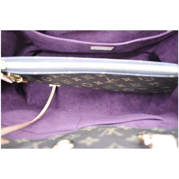 LOUIS VUITTON Montaigne GM Monogram Canvas Shoulder Bag Brown