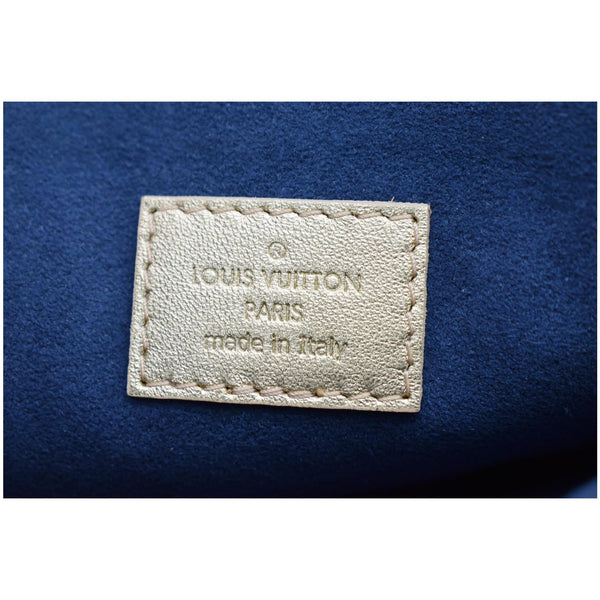LOUIS VUITTON Coussin PM Monogram Embossed Shoulder Bag Gold