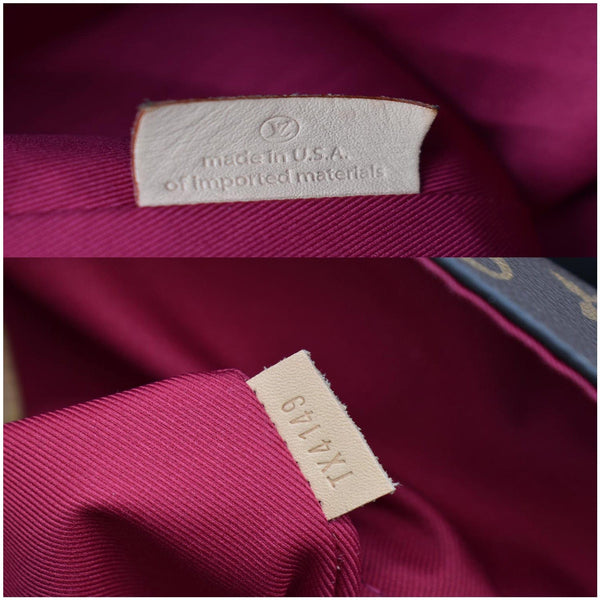 LOUIS VUITTON Graceful MM Monogram Canvas Shoulder Bag Brown