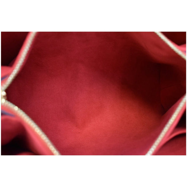 LOUIS VUITTON Soufflot BB Monogram Canvas Shoulder Crossbody Bag Cerise