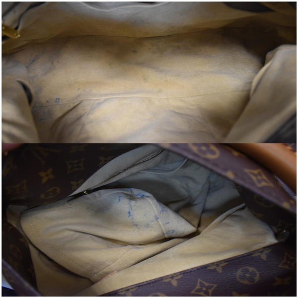 LOUIS VUITTON Artsy MM Monogram Canvas Shoulder Bag Brown