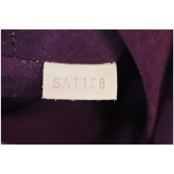 LOUIS VUITTON Melie Monogram Canvas Hobo Shoulder Bag Brown