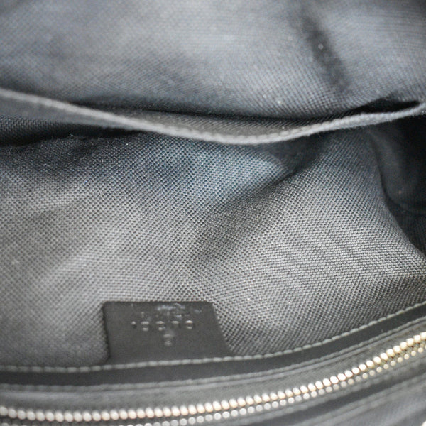 GUCCI GG Supreme Canvas Belt Bumbag Black 474293