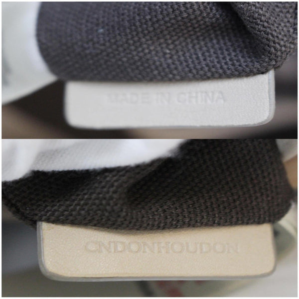 BURBERRY Canterbury Small Smoked Check Tote Bag Grey