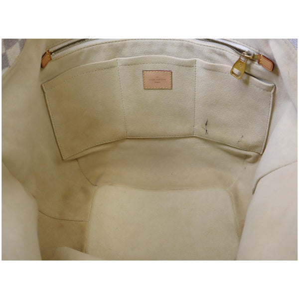 Louis Vuitton Salina PM Damier Azur Shoulder Bag - roomy interior