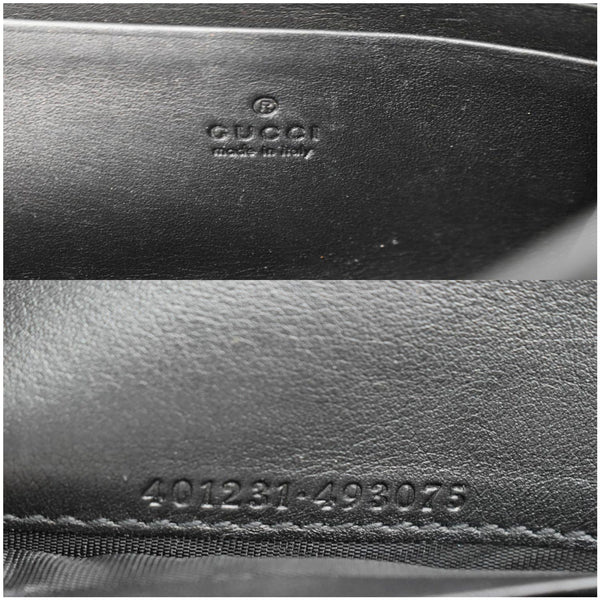 GUCCI Dionysus Mini Velvet GG Monogram Chain Wallet Dark Blue 401231