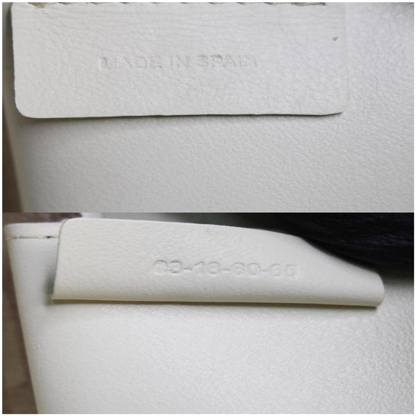 CHLOE Drew Bijou Calfskin Crossbody Clutch Bag White - Last Call