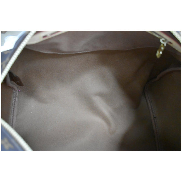 LOUIS VUITTON Speedy 35 Monogram Canvas Satchel Bag Brown