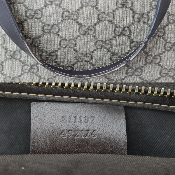 GUCCI GG Supreme Canvas Tote Bag Beige 211137