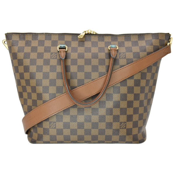 LOUIS VUITTON Belmont Damier Ebene Shoulder Bag Brown
