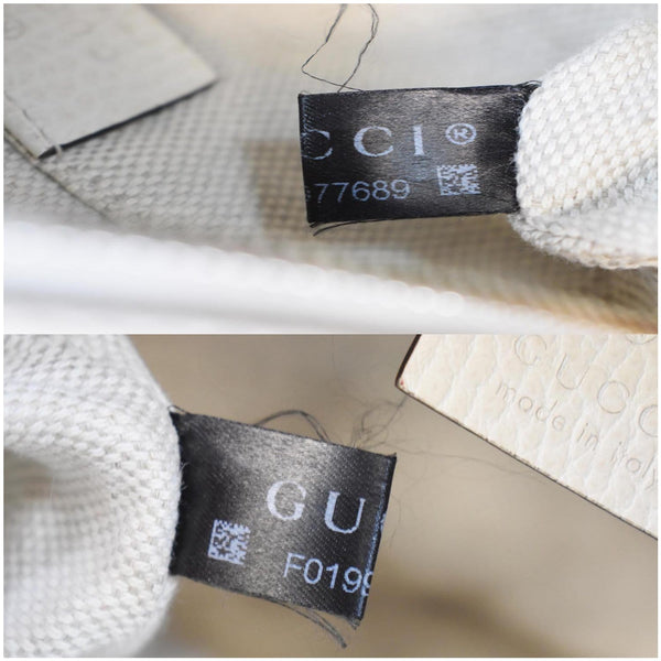 Gucci Soho Disco Small GG Leather Crossbody Bag interior