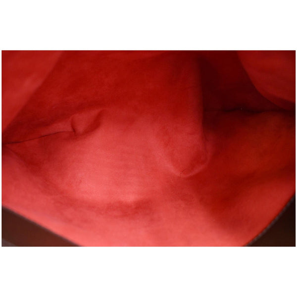 LOUIS VUITTON Sistina GM Damier Ebene Shoulder Bag Brown