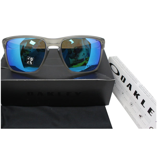 Oakley OO9341-03 Sliver XL Sunglasses Sapphire Iridium Polarized Lens