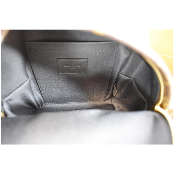 LOUIS VUITTON Palm Springs Mini Monogram Canvas Backpack Brown