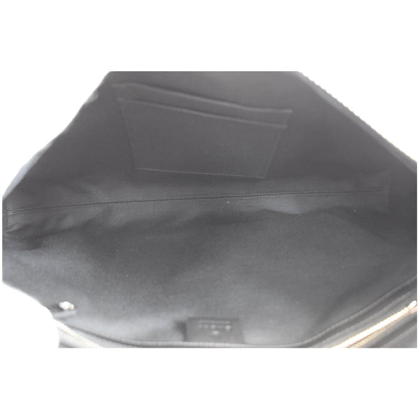 GUCCI GG Supreme Web Messenger Bag Black 474139