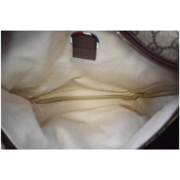 GUCCI Courrier GG Supreme Canvas Belt Waist Bum Bag Beige 529711