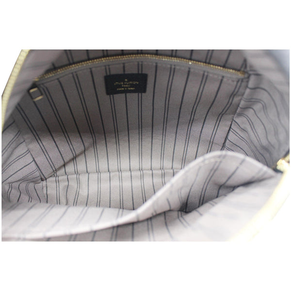 LOUIS VUITTON Sorbonne Monogram Empreinte Leather Backpack Black