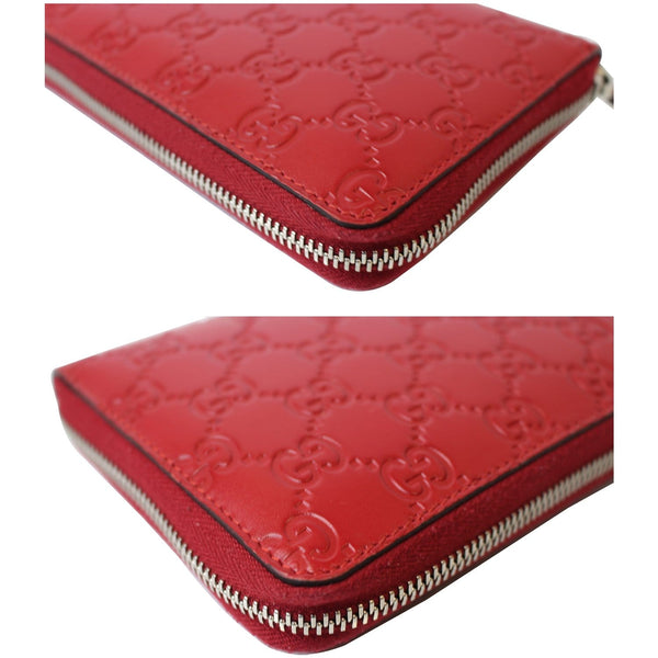 Gucci Signature Continental Guccissima dual corner