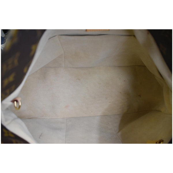 LOUIS VUITTON Artsy MM Monogram Canvas Hobo Bag Brown