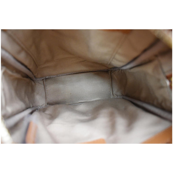 MCM KL Mini Visetos Monogram Canvas Crossbody Bag Cognac