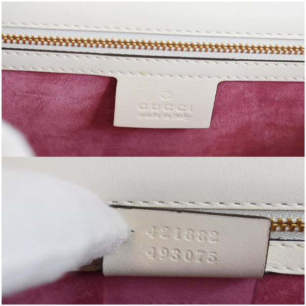 Gucci Small Sylvie Floral Embroidered Bag made in Italy