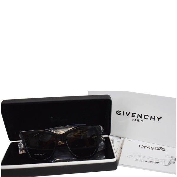 GIVENCHY GV 7008/S AM3 53 Square Women Black Sunglasses Grey Lens
