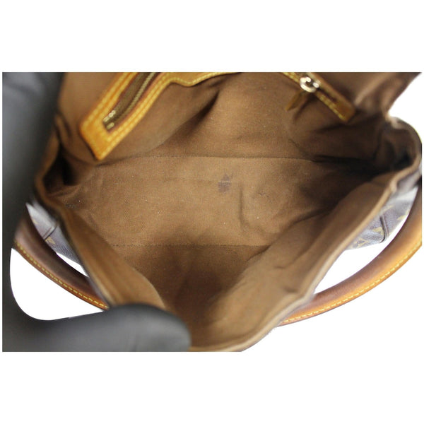 LOUIS VUITTON Looping PM Monogram Canvas Satchel Bag Bown