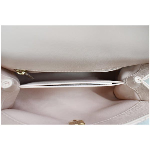 Chanel Coco Mini Top Handle Flap Bag - inner preview