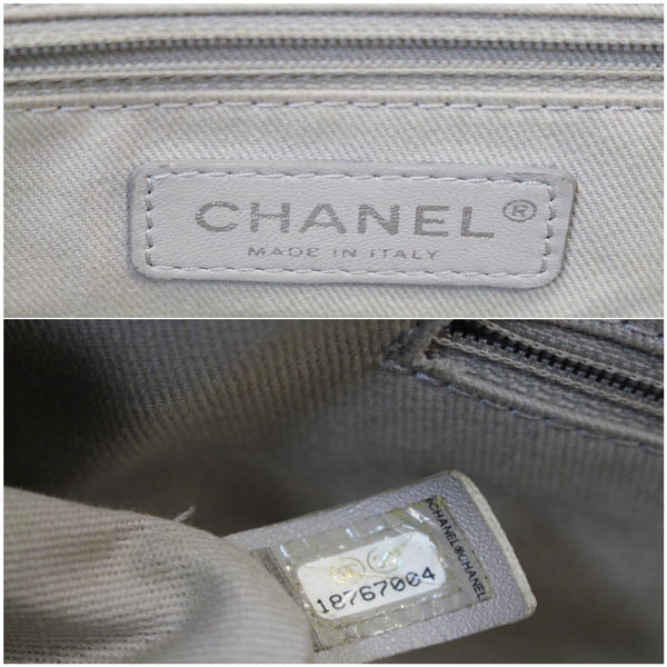 CHANEL Medium Flap Caviar Leather Shoulder Bag Black